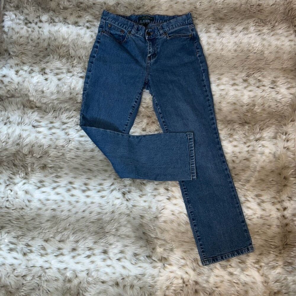 Ralph Lauren mom jeans medium wash - size 4P